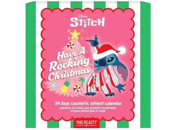 Adventskalender Stitch Rockin' 24 luker 37x5x37cm 