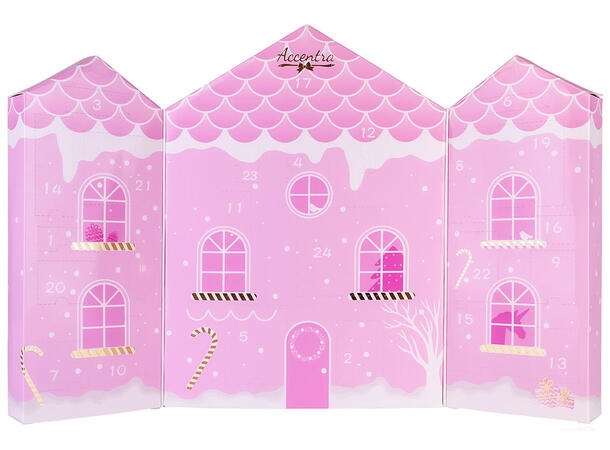 Adventskalender Winter Beauty 24 luker 22x7x31cm 