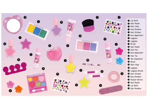 Adventskalender Winter Beauty 24 luker 22x7x31cm 