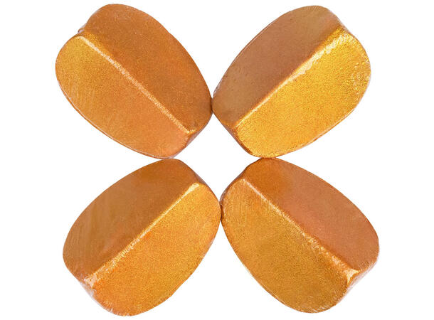 Badebombe Eplefasong 4x50g Duft:Eple Gullfarget. Vegansk 