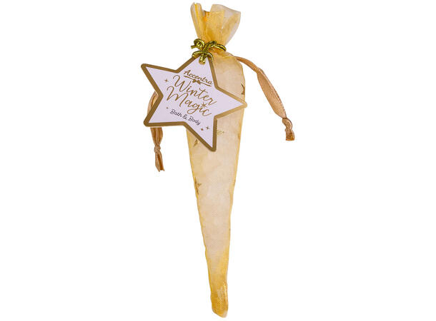 Badesalt Winter Magic i pose 40g 2ass Kokosnøtt Vegansk. Produsert i Tyskland 