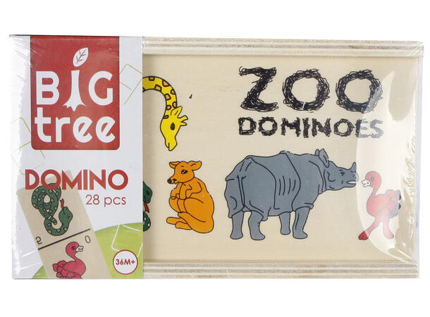 Big Tree Domino FSC 28 deler 15,5x9x4cm 