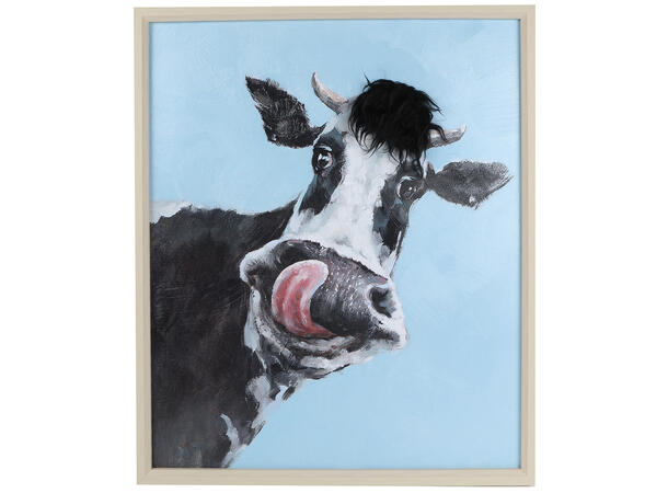 Bilde ass dyr tre 50x60x3,5cm 4ass 