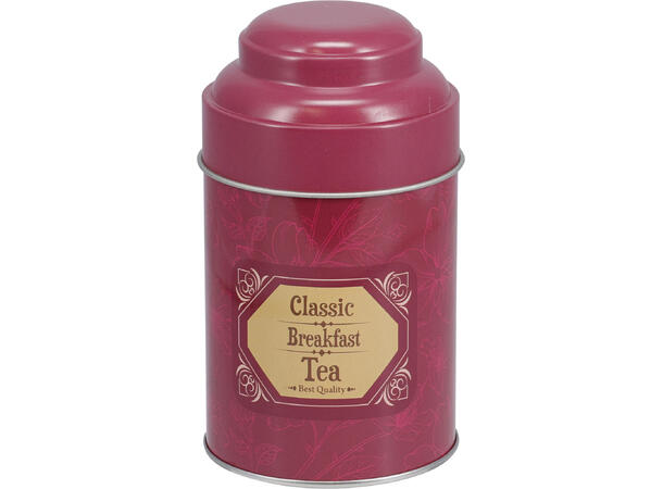 Boks Teboks metall rund 7,5x13,5cm 4ass 