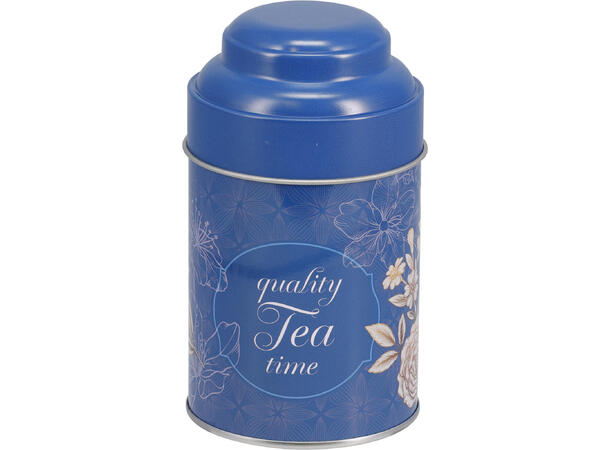 Boks Teboks metall rund 7,5x13,5cm 4ass 