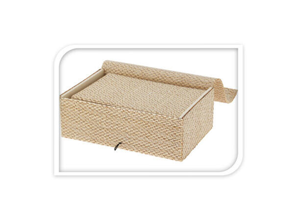 Boks oppbevaring 4 skrin av tre 4stk 16x12x6 / 19x13x7 / 22x15x8 / 25x17x9cm 