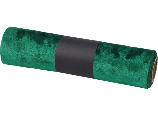 Dekorrull fløyel Rød Grønn 20x200cm 2ass Display 24stk 