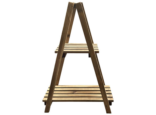 Display stativ av tre 2etg 46x24x68cm Forpk 3stk 