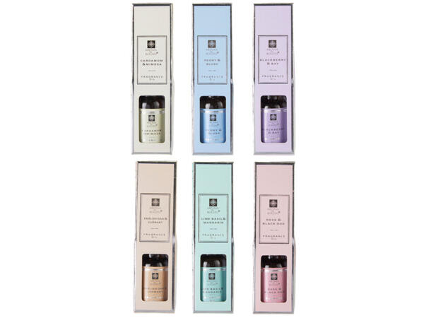 Duftolje 15ml 6 assorterte dufter 24 stk i display 