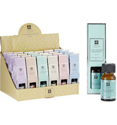 Duftolje 15ml 6ass dufter Display 24stk