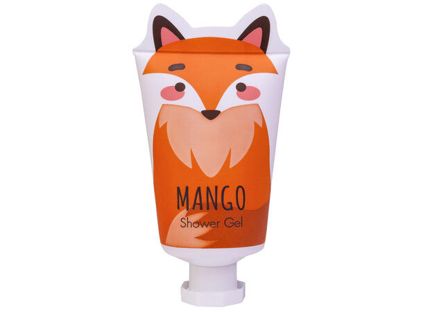 Dusjsåpe Dyremotiv 30ml 4ass Display 24st Vegansk Uten parabener/SLES 
