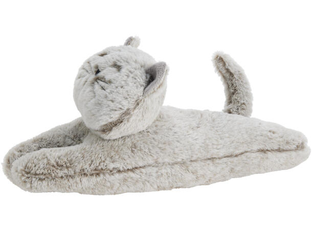 Dørstopper katt 38x14x12cm 3ass 100% polyester i farger: sand brun kaffe 