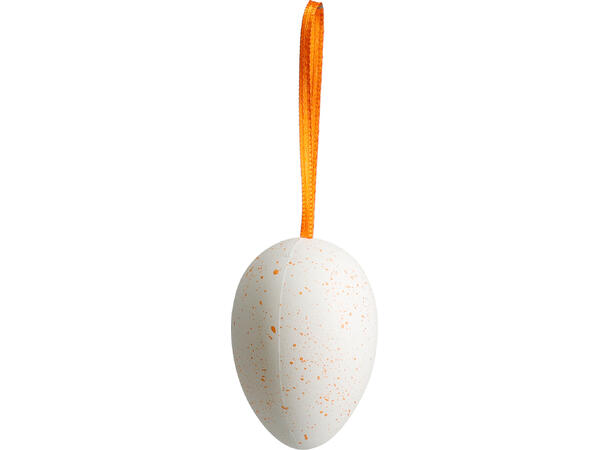 Egg Påskeegg 6cm 5.ass  12stk Polyester,Forpakn.10 pk 
