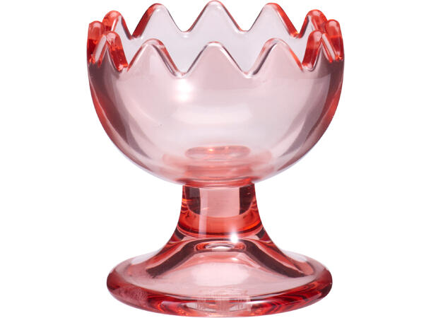 Eggeglass blå,lilla,gul etc h:6cm 6ass 24stk i innerkartong 