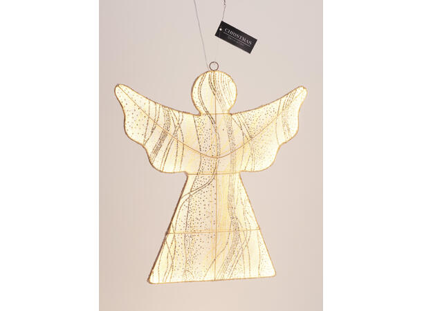 Engel gull metall LED 48cm IP44 adapter Timer: 6/18t 