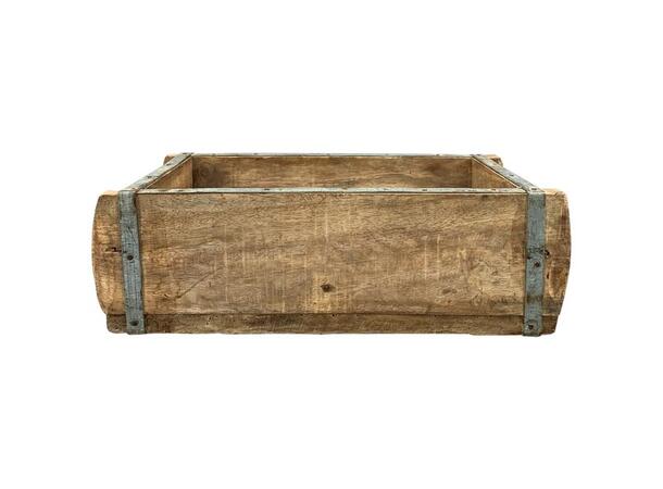Eske boks antikk tre 32x14x9cm 