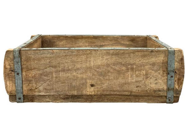 Eske boks antikk tre 32x14x9cm 