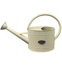 Hagekanne krem metall 2,5L 39x12x25,5cm