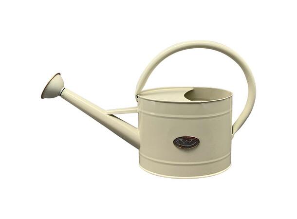 Hagekanne krem metall 2,5L 39x12x25,5cm 