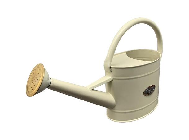 Hagekanne krem metall 2,5L 39x12x25,5cm 