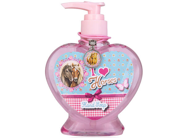 Håndsåpe 200ml jordbærduft m/armbånd Forpk 6stk Vegansk Uten parabener/SLES 