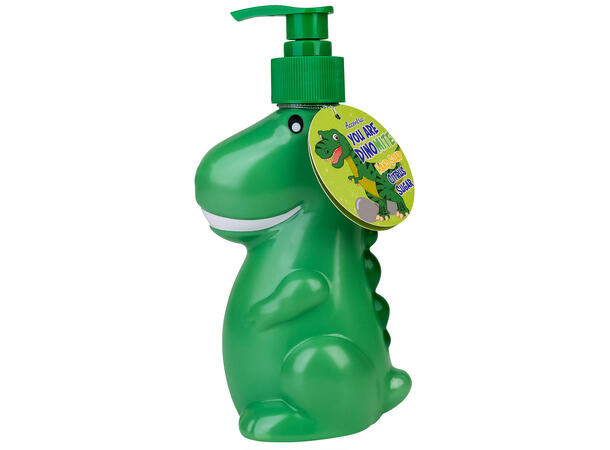 Håndsåpe Dinosaur pumpe 300ml Duft: Eple Forpk 6stk 