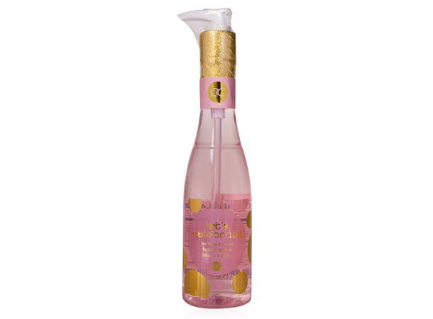 Håndsåpe champagneflaske m/pumpe 250ml Vegansk Uten parabener/SLES m/roseduft 
