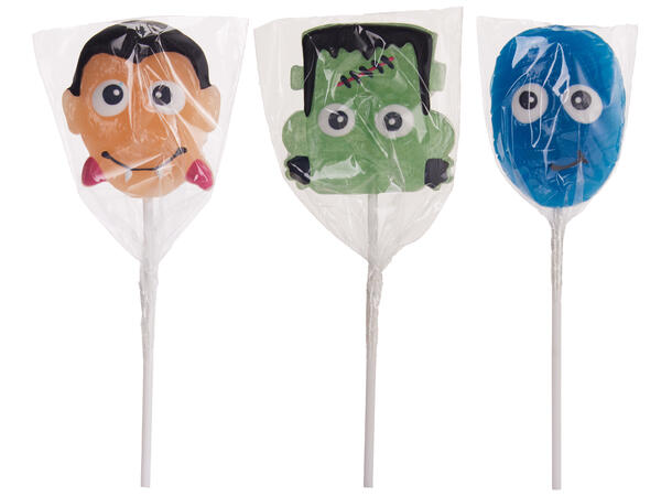 Kjærlighet på pinne Monster-lollipop 3as 