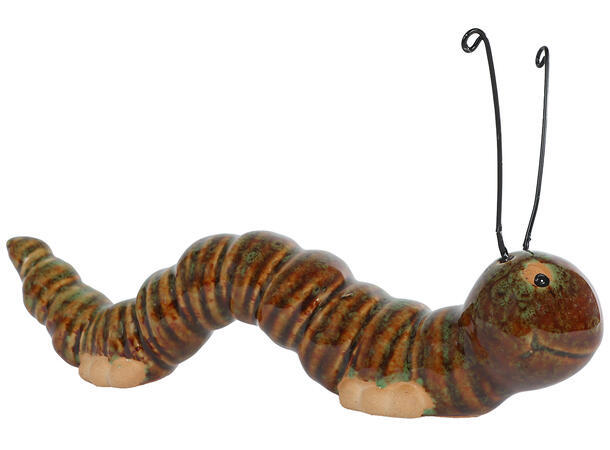 Larve vegg keramikk 15x3,5x6cm 2ass 