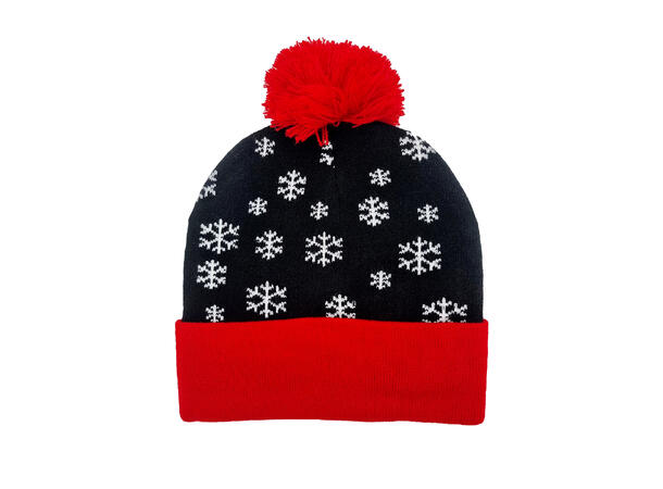 Lue God Jul blå/rød onesize 