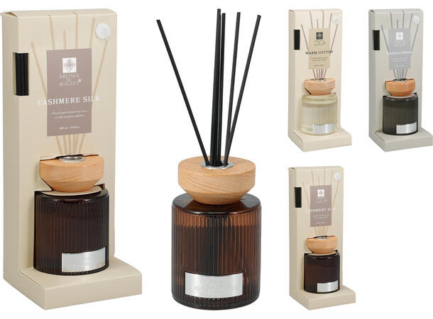 Luftrenser 200ml 6 pinner flaske 3ass Forpk 12stk med dufttester 10% duft 