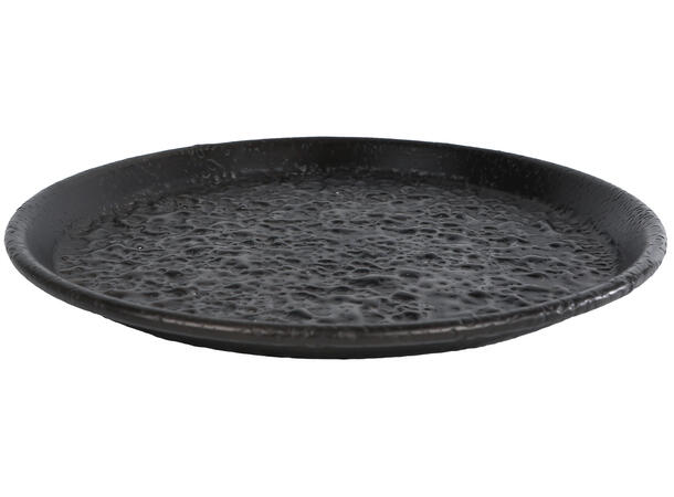 Lysfatt brett antikk grå aluminium 25cm 