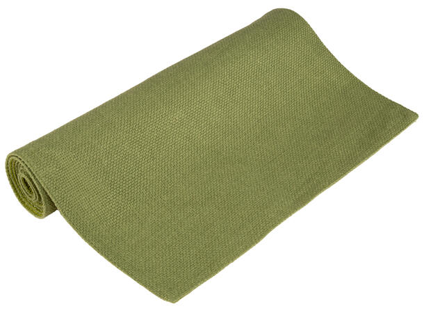 Løper vevd ensfarget grønn 40x140cm 