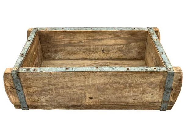 Mursteinsform kurv eske natur 32x14x9cm Orginal fra mursteinsproduksjon 