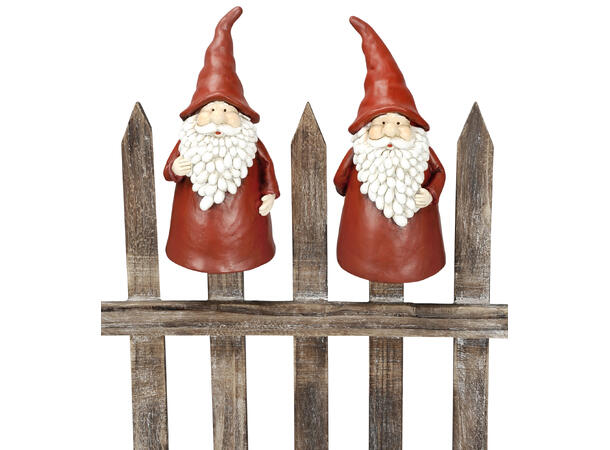 Nisse rød stående 2ass 10x9x20cm 