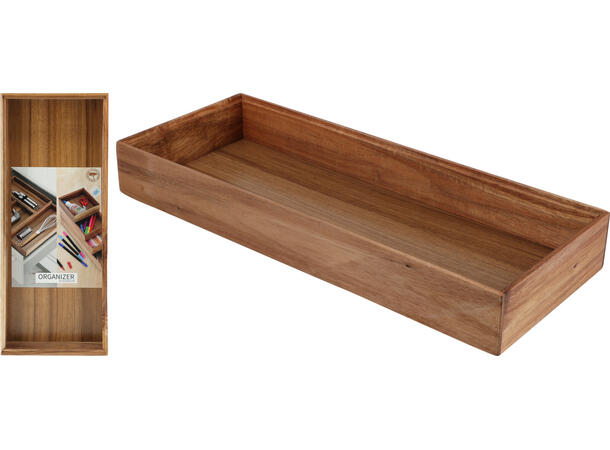 Organizer akasie stablebar 37,5x15x5cm 