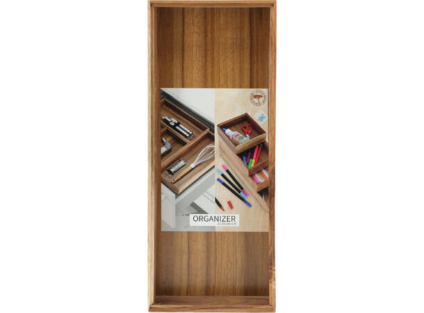 Organizer akasie stablebar 37,5x15x5cm 