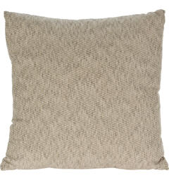 Pute 45x45cm beige chenille m/glidelås Polyester m/350gram fyll