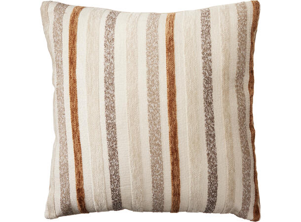 Pute stripet polyester 45x45cm 2ass 