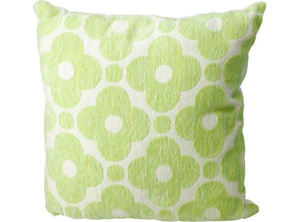 Pute vevd 45x45cm grønn/rosa/lilla 3ass 