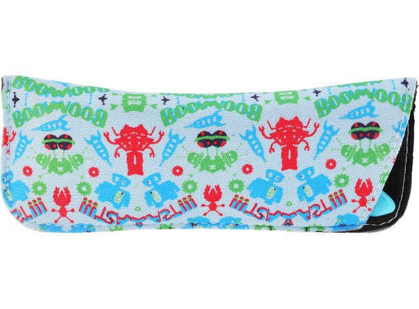 Solbriller barn 12x12x3cm 6ass Display 24stk Leveres med stoffpose 