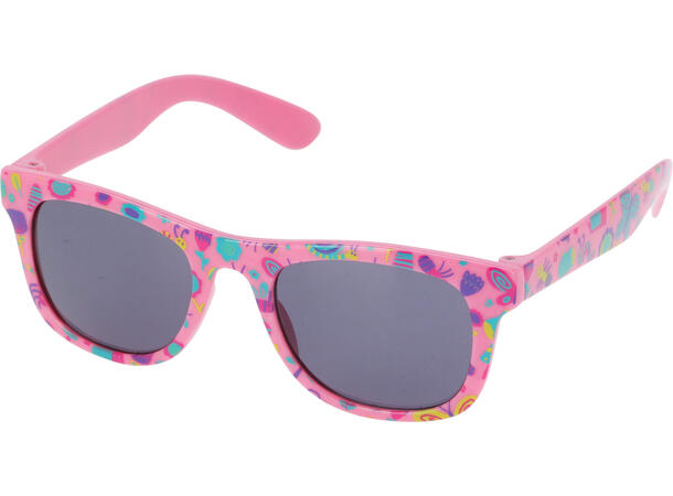 Solbriller barn 12x12x3cm 6ass Display med 24stk. Leveres med stoffpose 