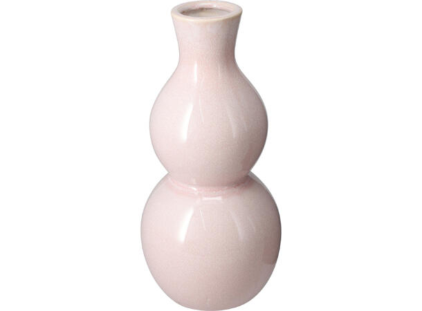 Vase keramikk pastell 14x29,5cm 4asx Forpk 4stk 