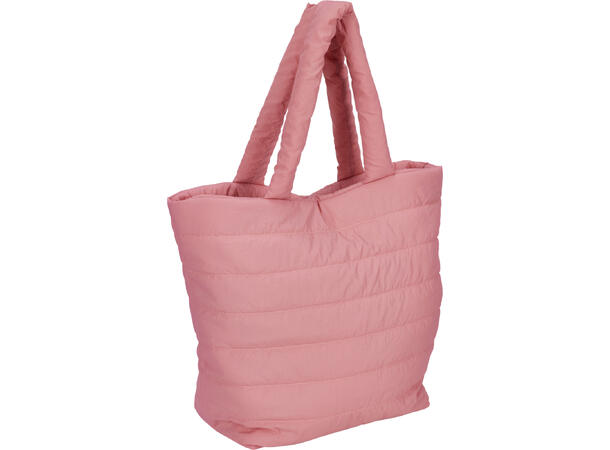 Veske 30x16x36,5cm m/magnetlås 3 ass Sort, offwhite, dus rosa. 