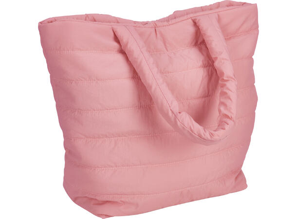Veske 30x16x36,5cm m/magnetlås 3 ass Sort, offwhite, dus rosa. 