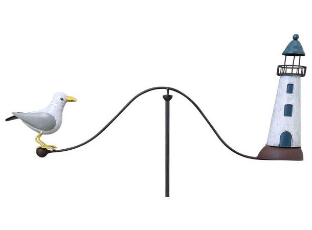 Vindspill maritim metall 75x9,5x130cm 