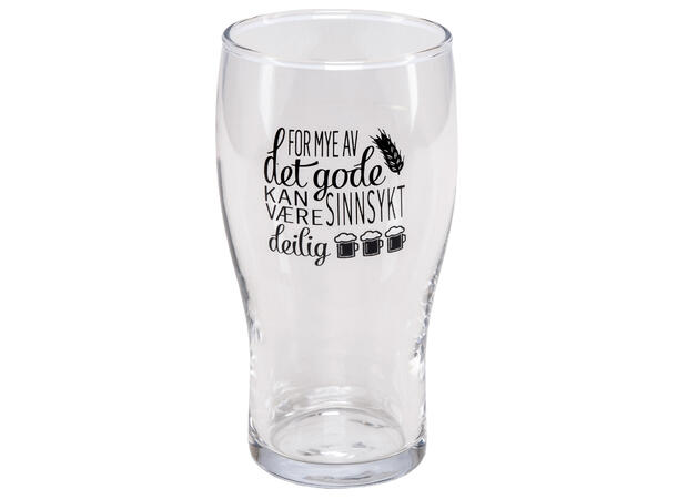 Ølglass m/åpner For mye av det 0,5L 16cm Volum: 570ml. Tåler oppvaskmaskin 