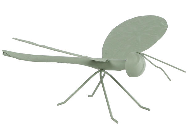 Øyenstikker pastell metall 23x10cm 3ass 