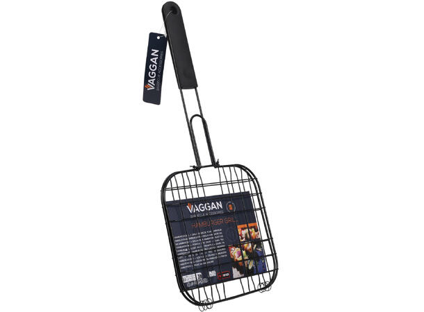 BBQ Grillrist hamburger 20x20x38cm Vekt:305gram 