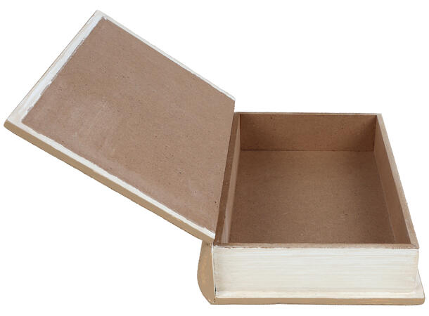 Bok treboks On My Way 17x11,5x3,5cm Til oppbevaring etc 